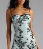Match Made In Floral Bodycon Midi Dress sold by Windsor