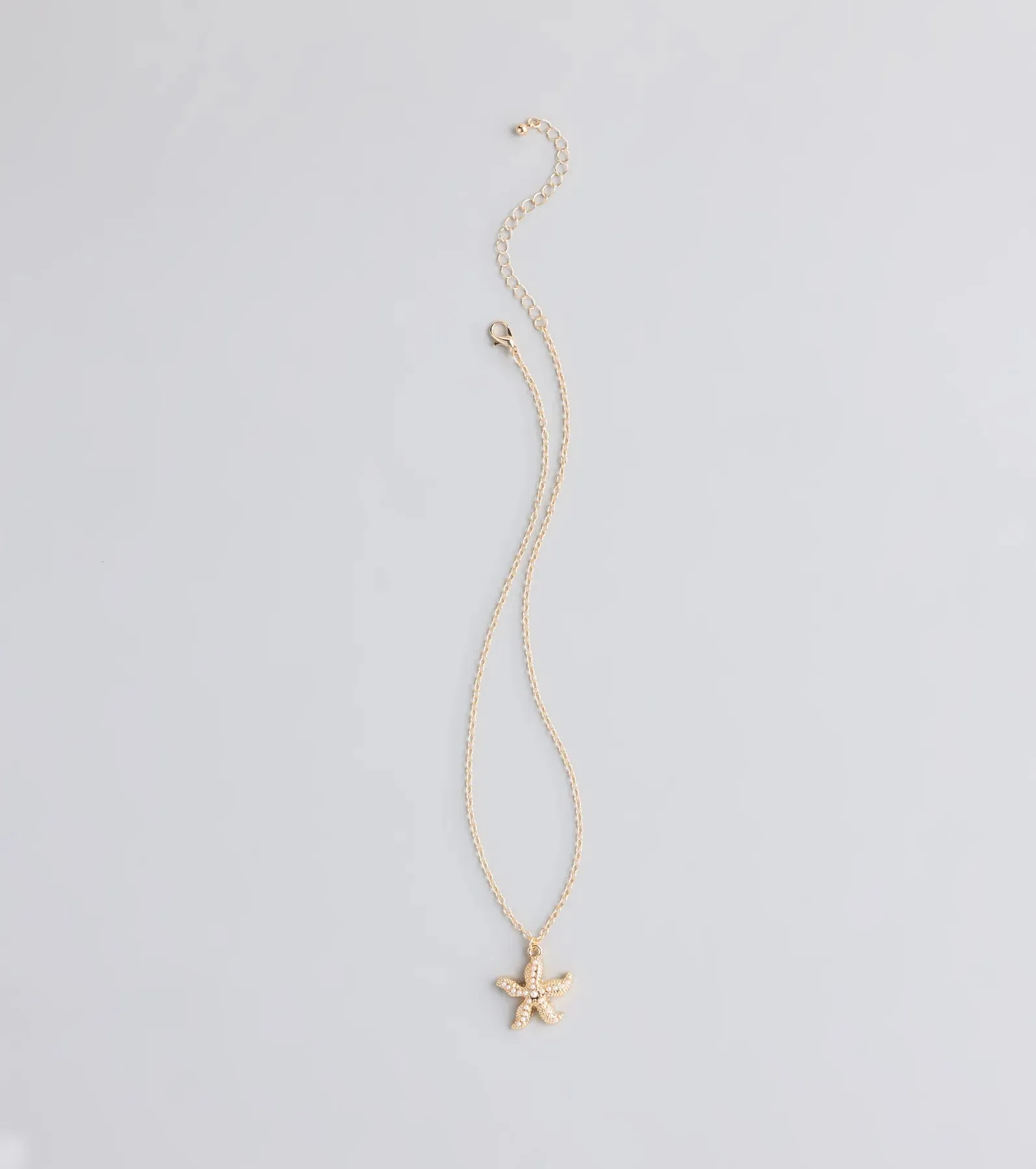 Coastal Chic Starfish Charm Necklace sold by Windsor