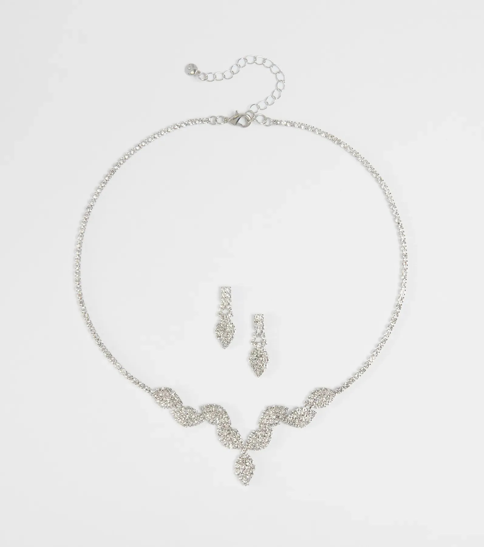 Gorgeous Elegance Necklace And Earrings Set sold by Windsor