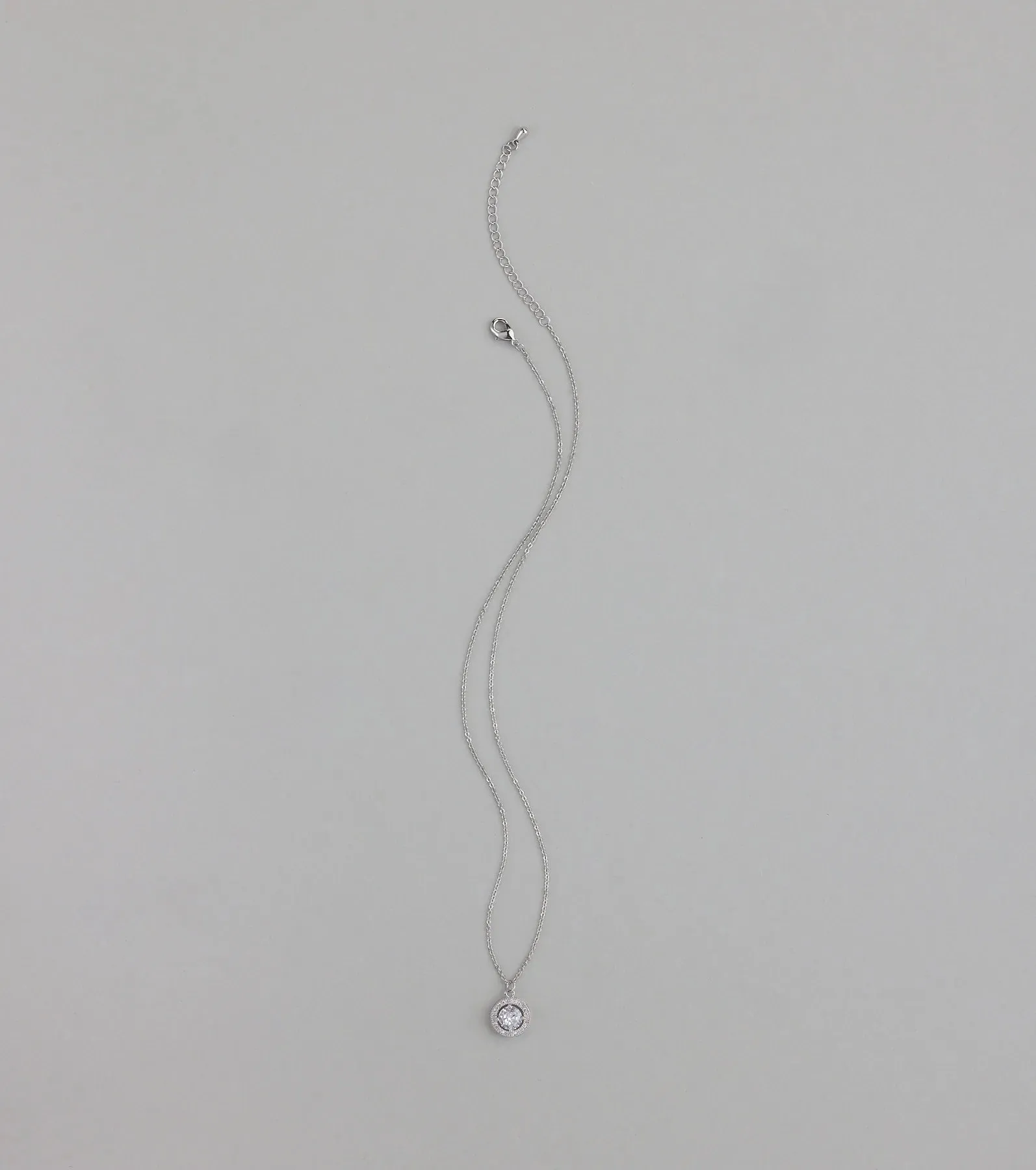 Elegantly Chic Cubic Zirconia Pendant Necklace sold by Windsor