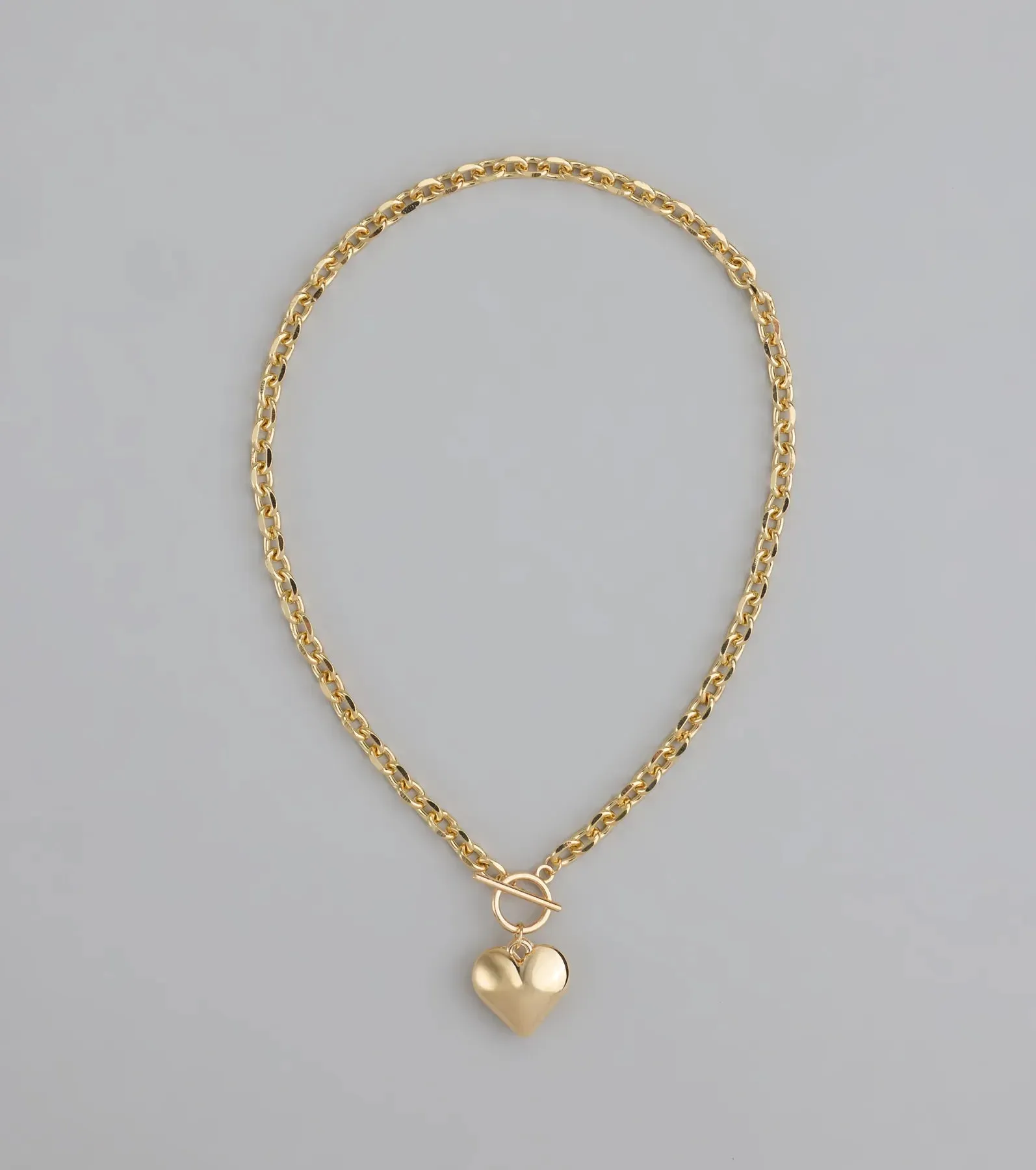 So Adorable Heart Charm Chain Necklace sold by Windsor