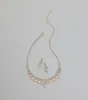 Glam Marquise Rhinestone Necklace And Earrings Set sold by Windsor