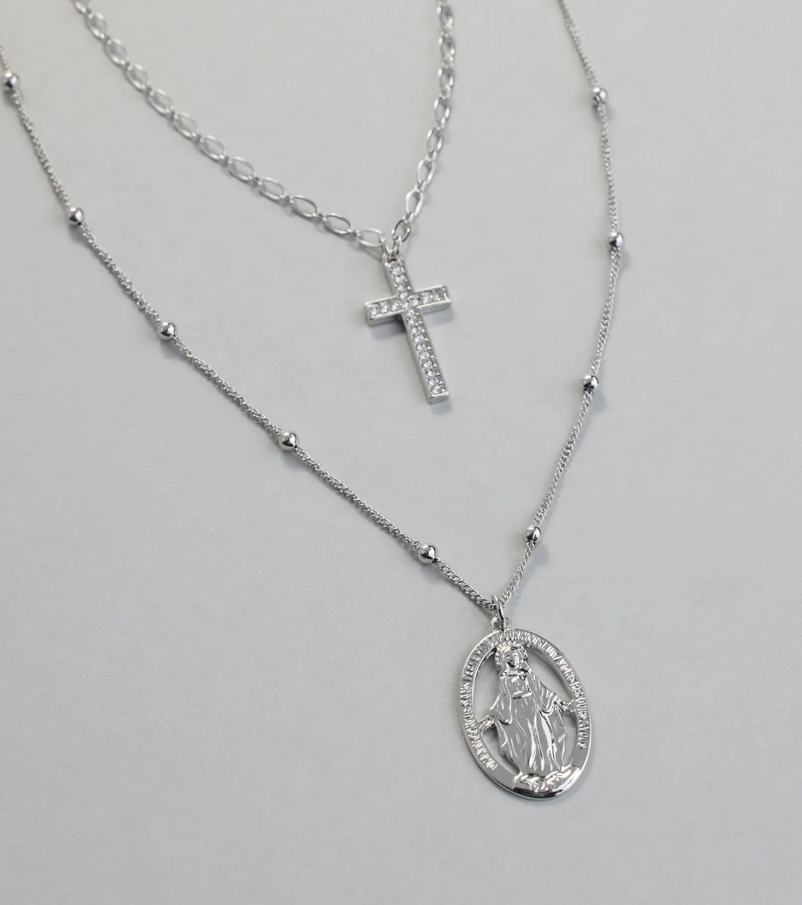 Showcase Faith Pendant Layered Necklace sold by Windsor product image thumbnail 2
