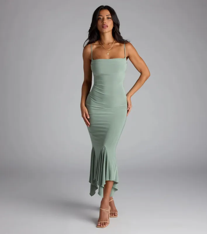 Stunning Silhouette Bodycon Midi Dress sold by Windsor