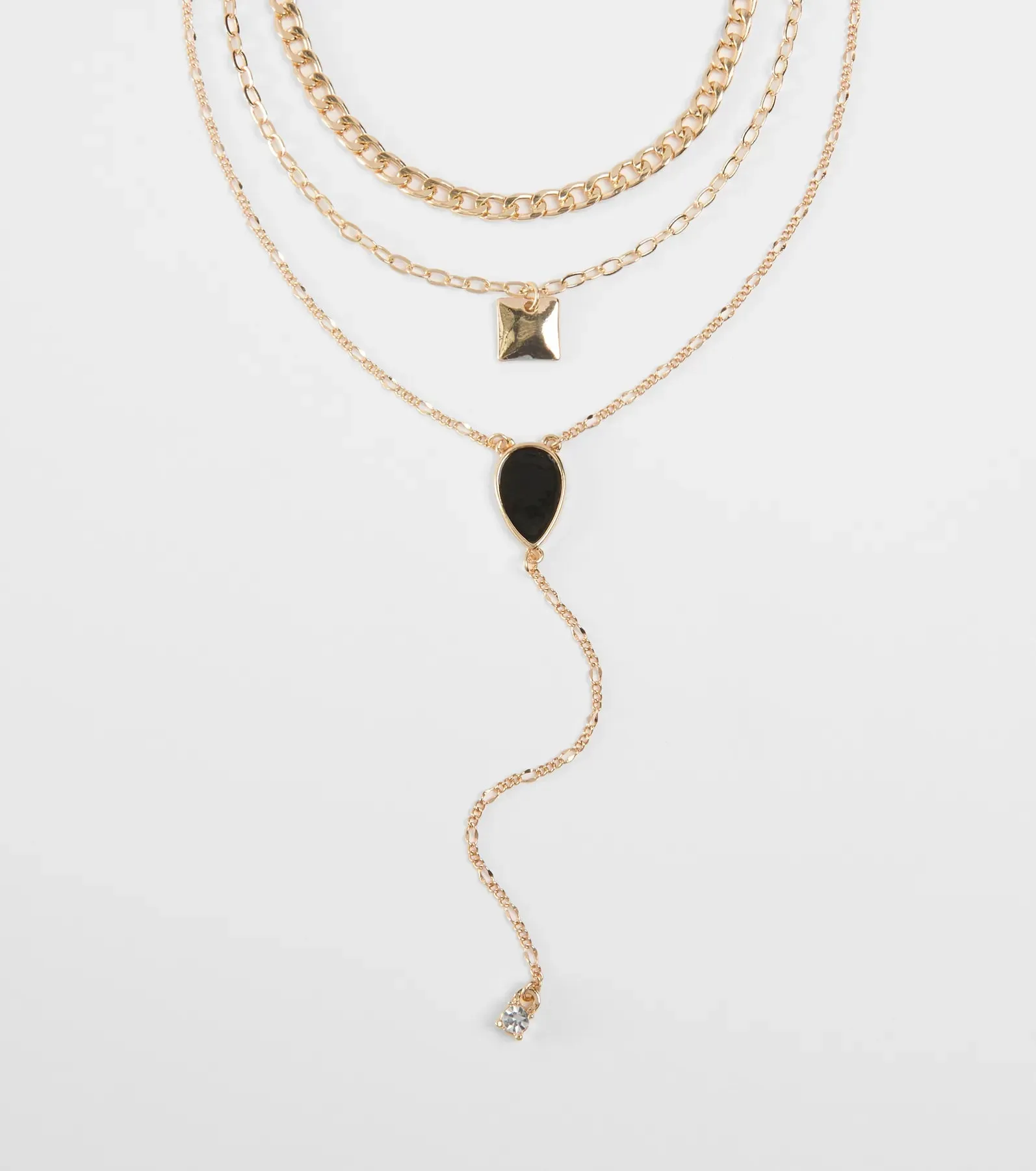 Chic Shine Layered Necklace Set sold by Windsor product image thumbnail 2