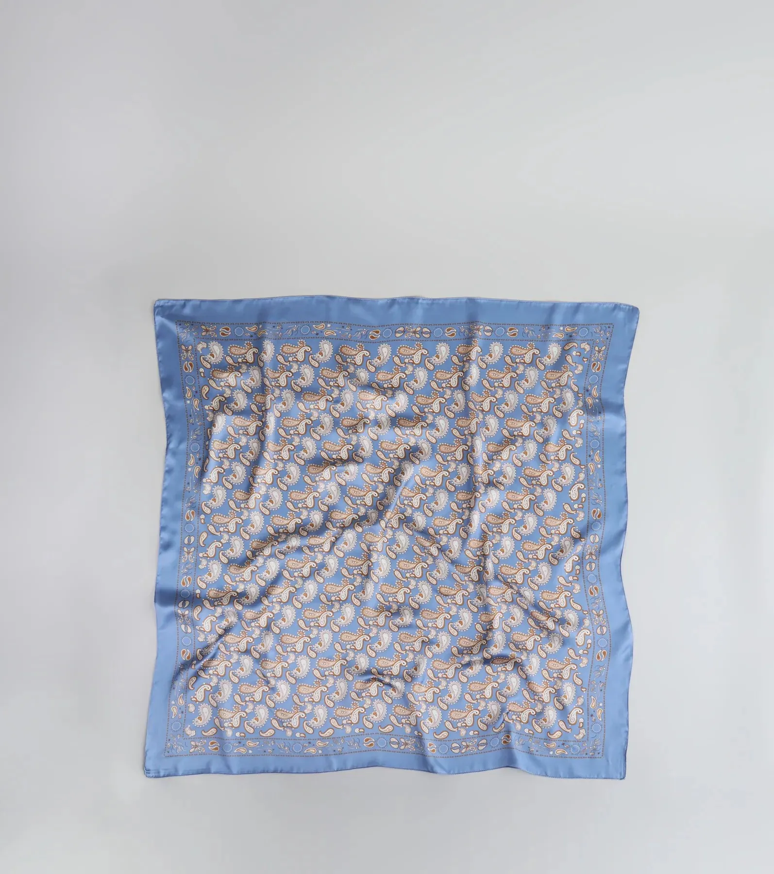 Summer Muse Paisley Satin Scarf sold by Windsor product image thumbnail 4