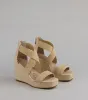Sun Soaked Espadrille Strappy Wedges sold by Windsor