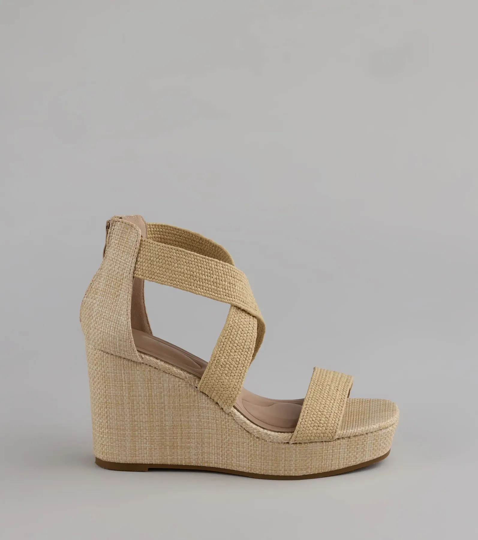 Sun Soaked Espadrille Strappy Wedges sold by Windsor product image thumbnail 2