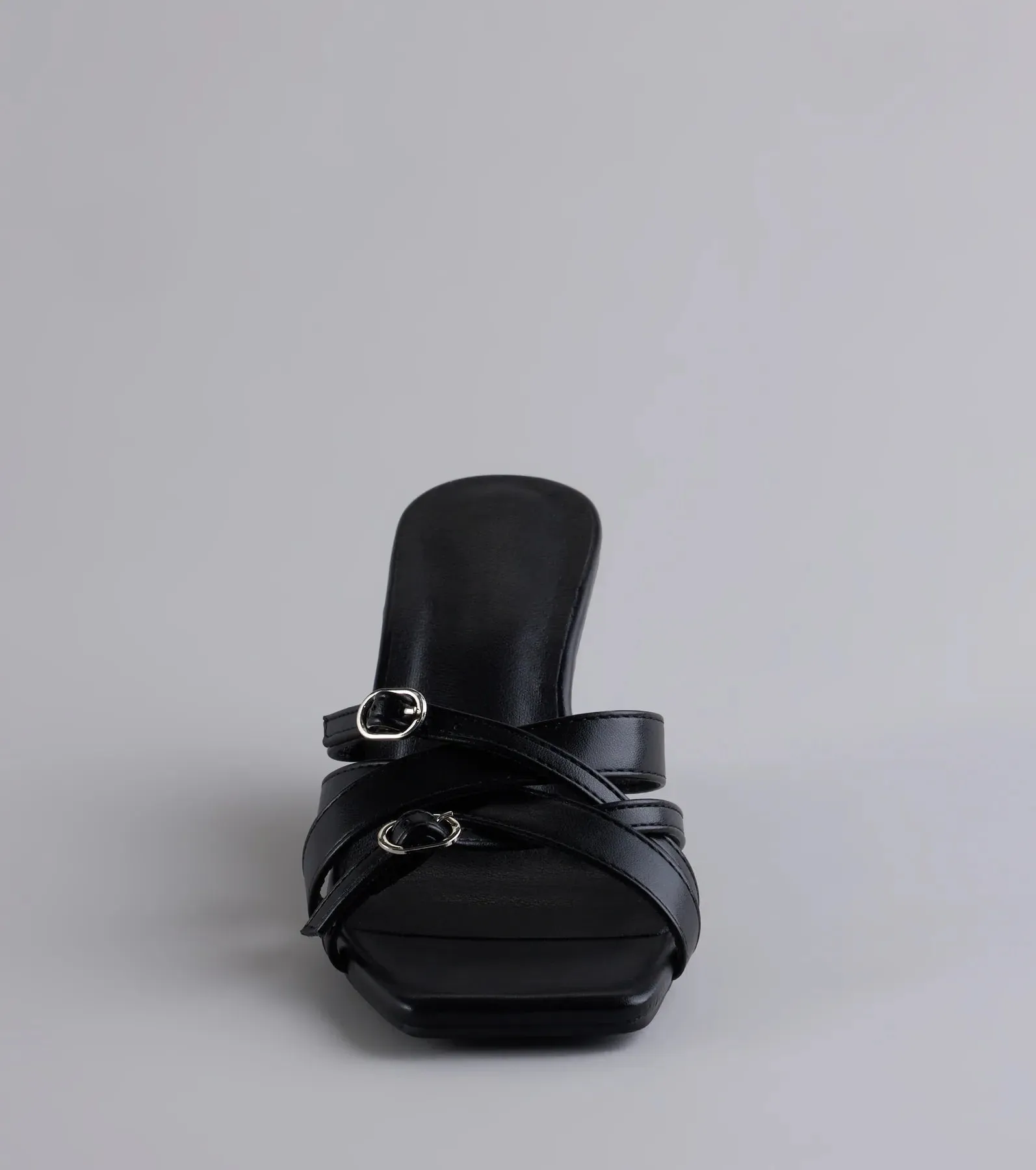 Playing It Cute Strappy Buckle Wedge Heels sold by Windsor product image thumbnail 3