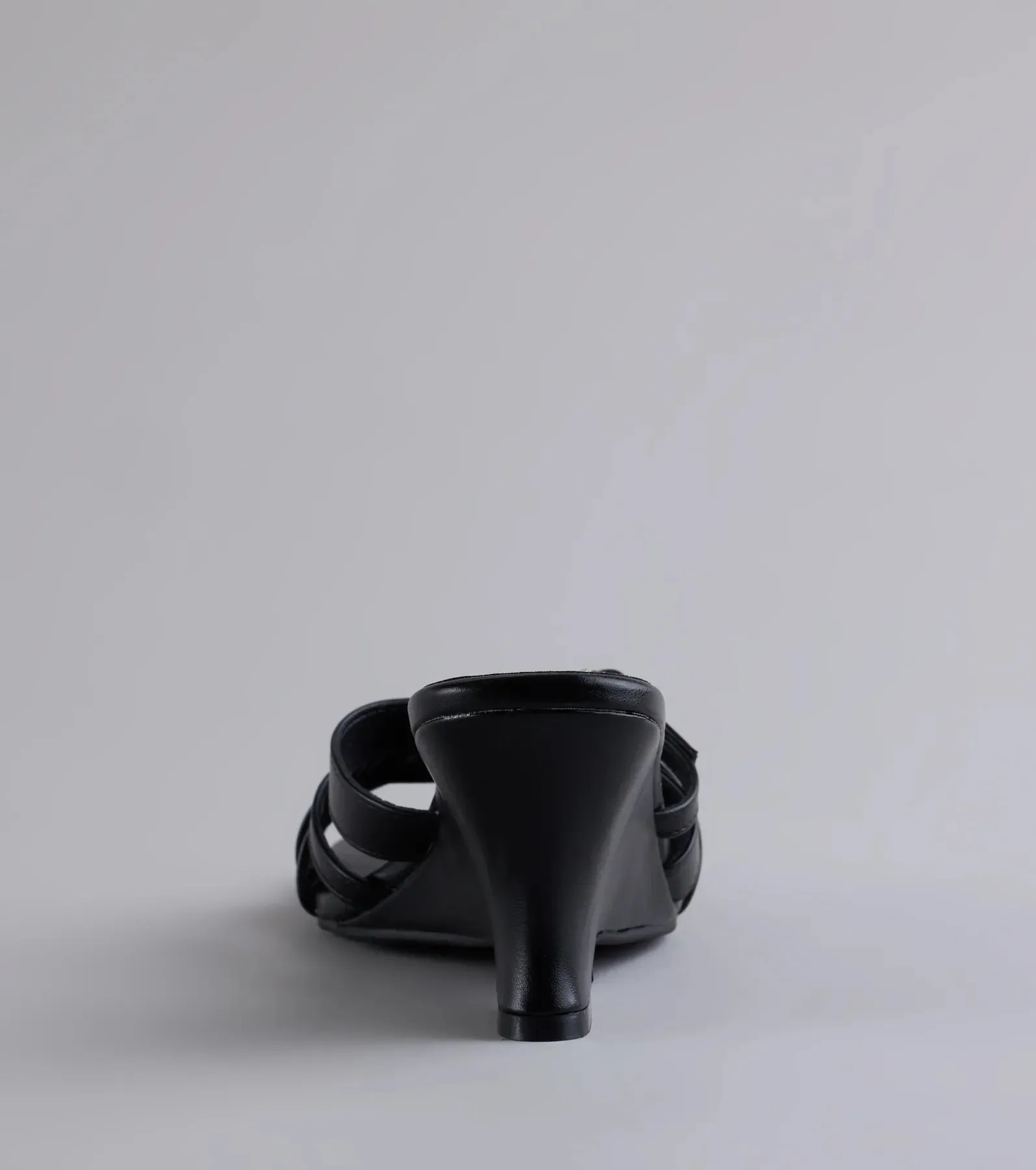 Playing It Cute Strappy Buckle Wedge Heels sold by Windsor product image thumbnail 4