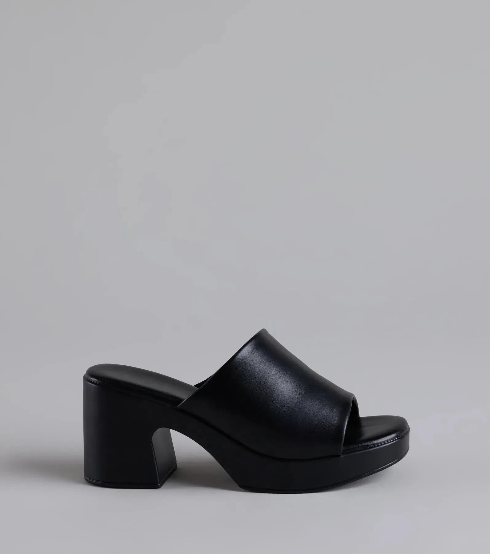 90s Icon Platform Block Heel Mules sold by Windsor product image thumbnail 2