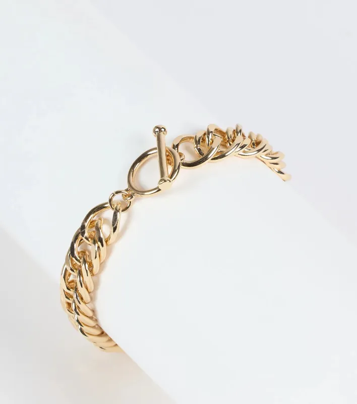 Bold Impact Toggle Chain Bracelet sold by Windsor