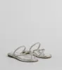 Bling It On Strappy Rhinestone Flat Sandals sold by Windsor
