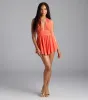 Here To Play Halter Skater Romper sold by Windsor