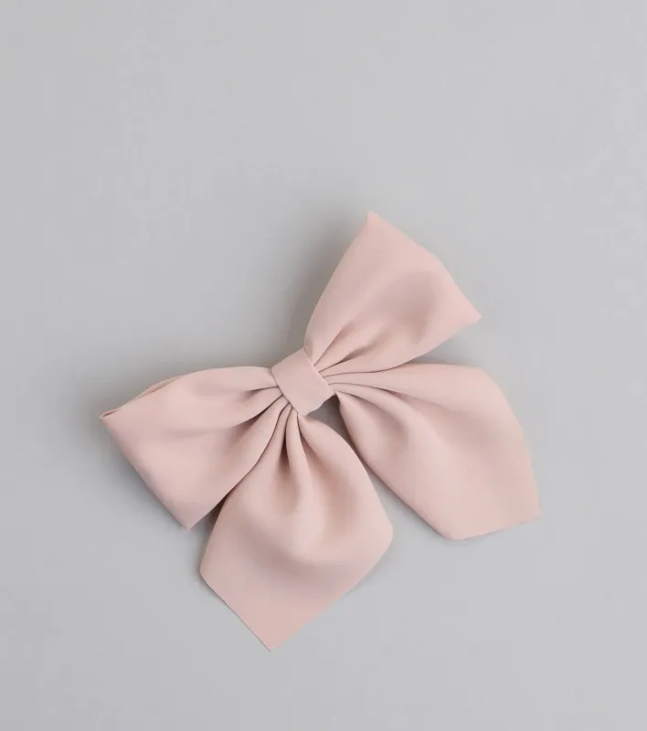 Simplicity Is Chic Hair Bow Clip sold by Windsor