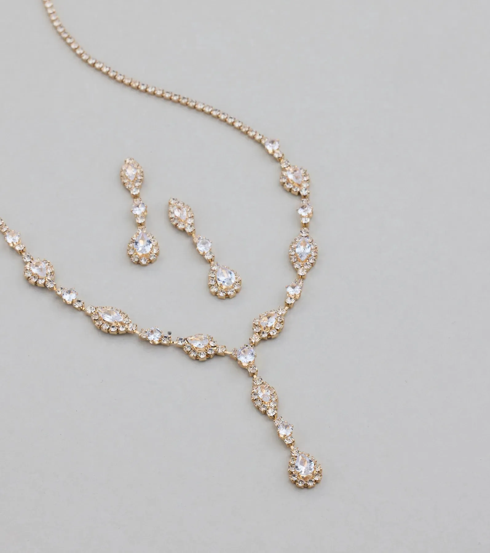 Dazzling Elegance Necklace And Earrings Set sold by Windsor product image thumbnail 2