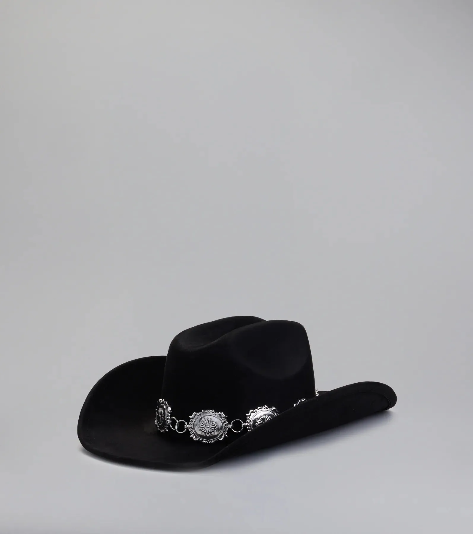 Ranch Rodeo Concho Faux Suede Cowboy Hat sold by Windsor product image thumbnail 2