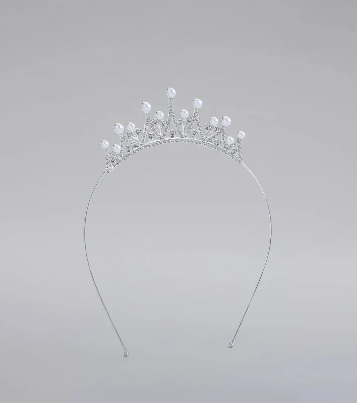 Crowned Perfection Tiara Headband sold by Windsor