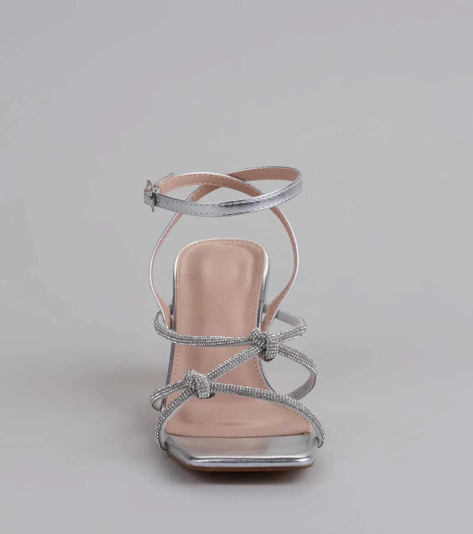 Bring The Glam Rhinestone Block Heels sold by Windsor product image thumbnail 3