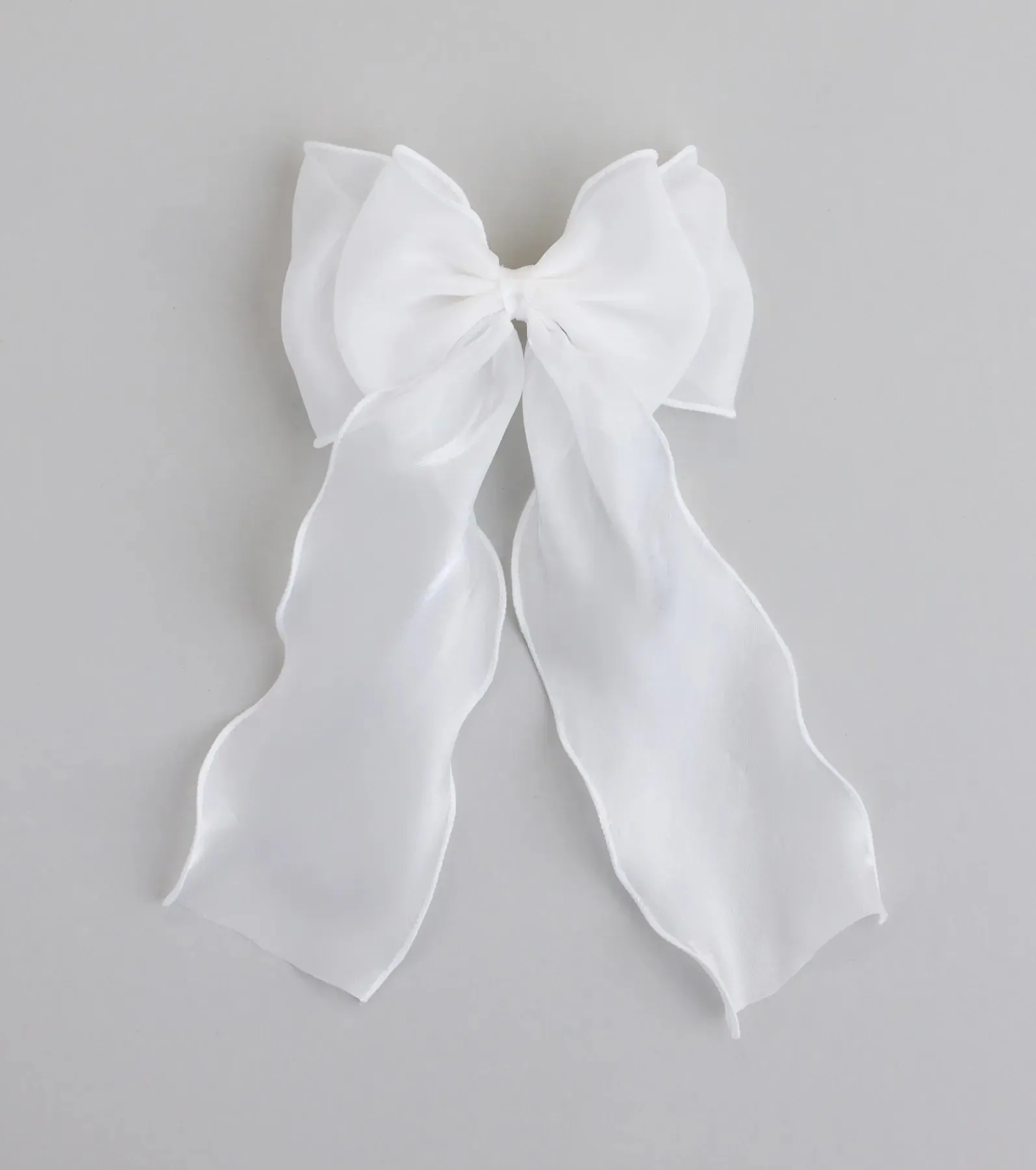 Cutest Vibe Organza Hair Bow Clip sold by Windsor