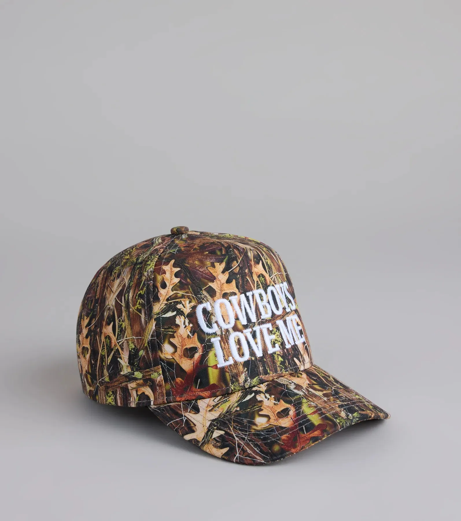Cowboys Love Me Camo Baseball Cap sold by Windsor