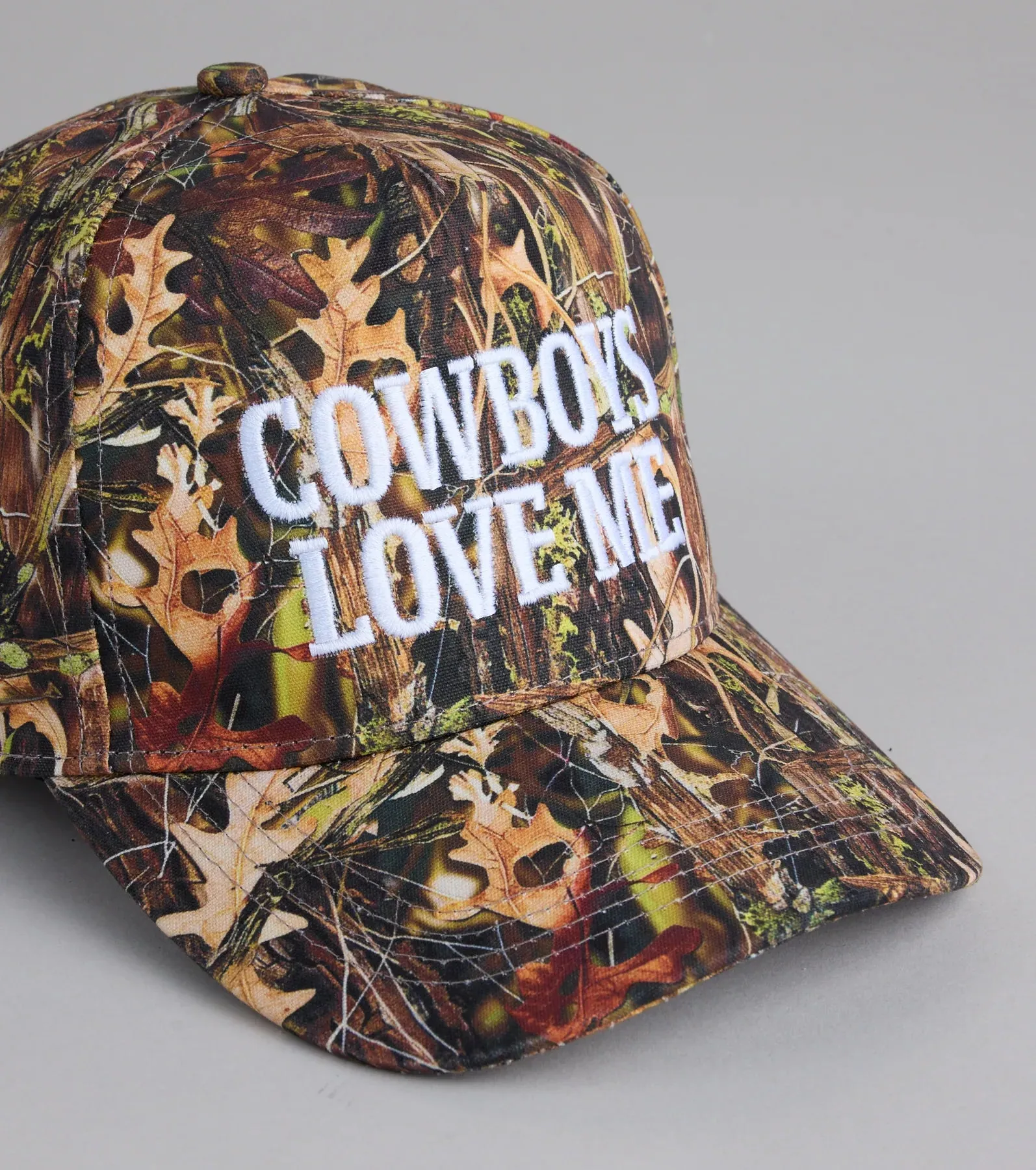 Cowboys Love Me Camo Baseball Cap sold by Windsor product image thumbnail 2