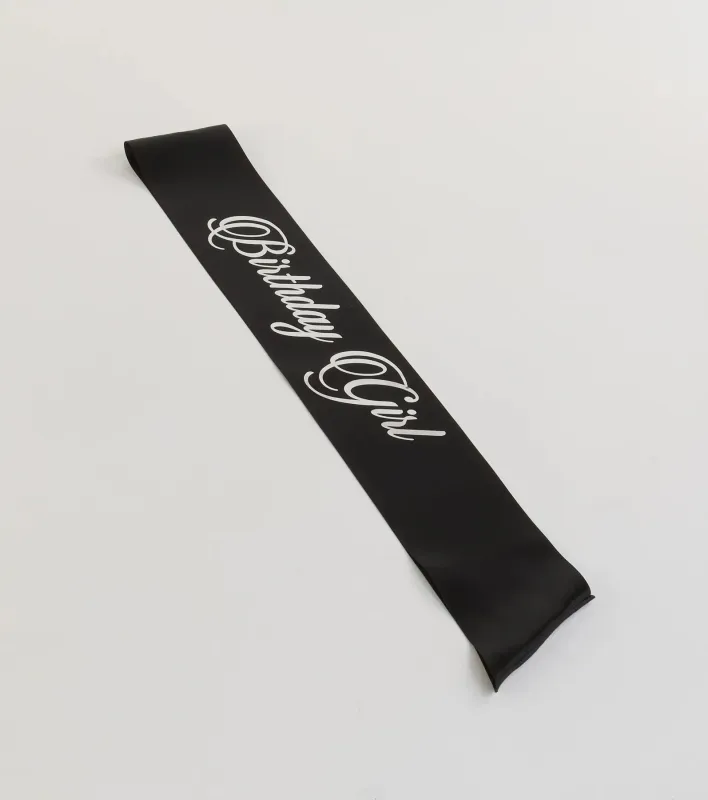 Birthday Girl Satin Sash sold by Windsor