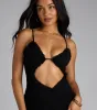 Too Extra Cutout Bodycon Mini Dress sold by Windsor