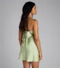 When The Sun Goes Down Tie Back Mini Dress sold by Windsor