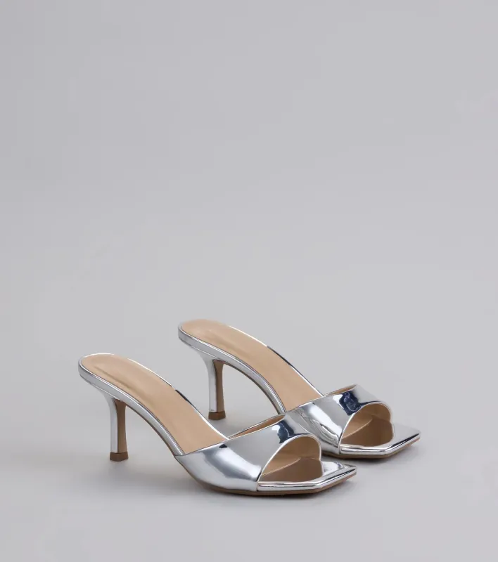 Glam Stunner Stiletto Mules sold by Windsor