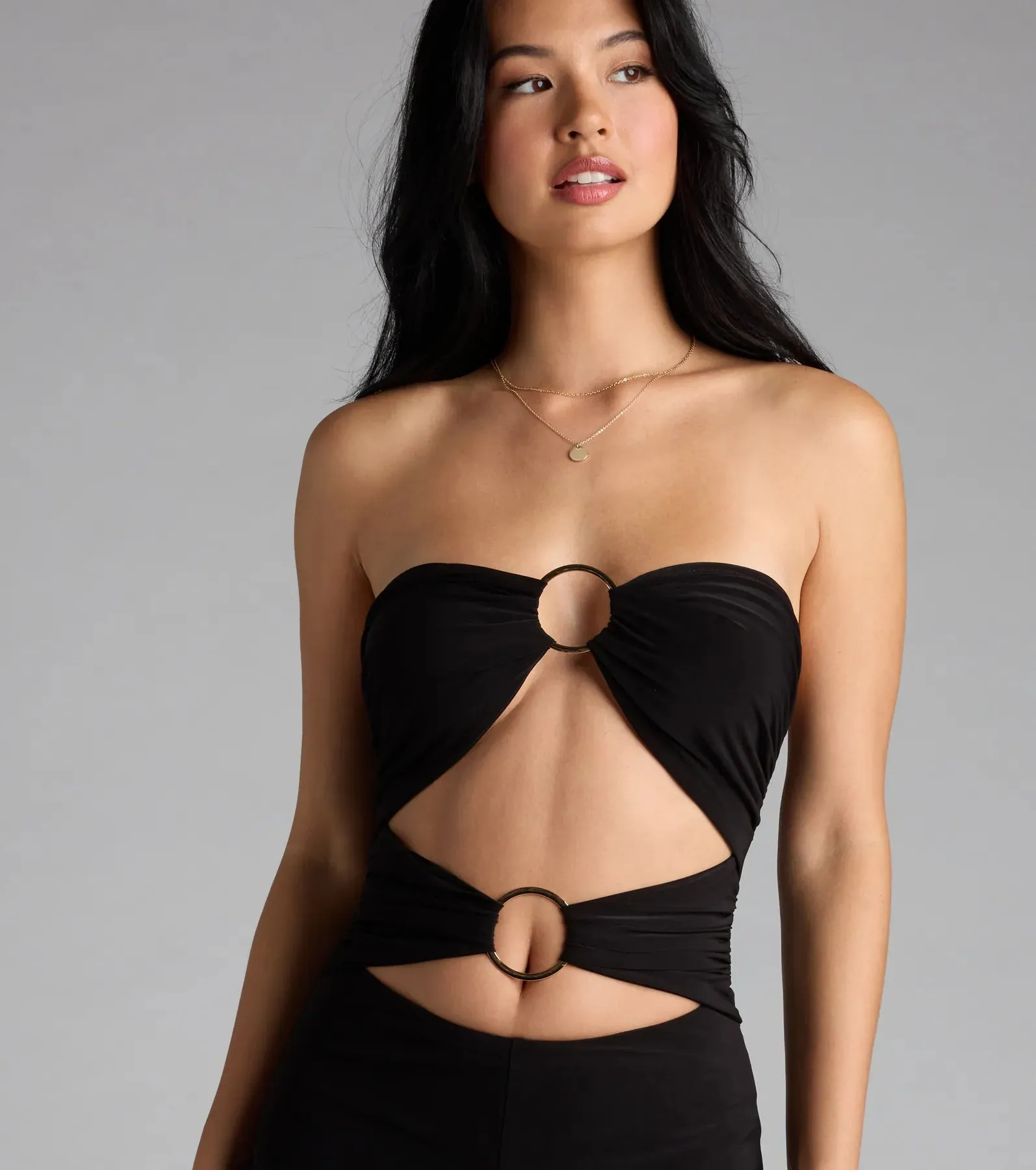 Get Like Me Cutout Wide-Leg Jumpsuit sold by Windsor product image thumbnail 3