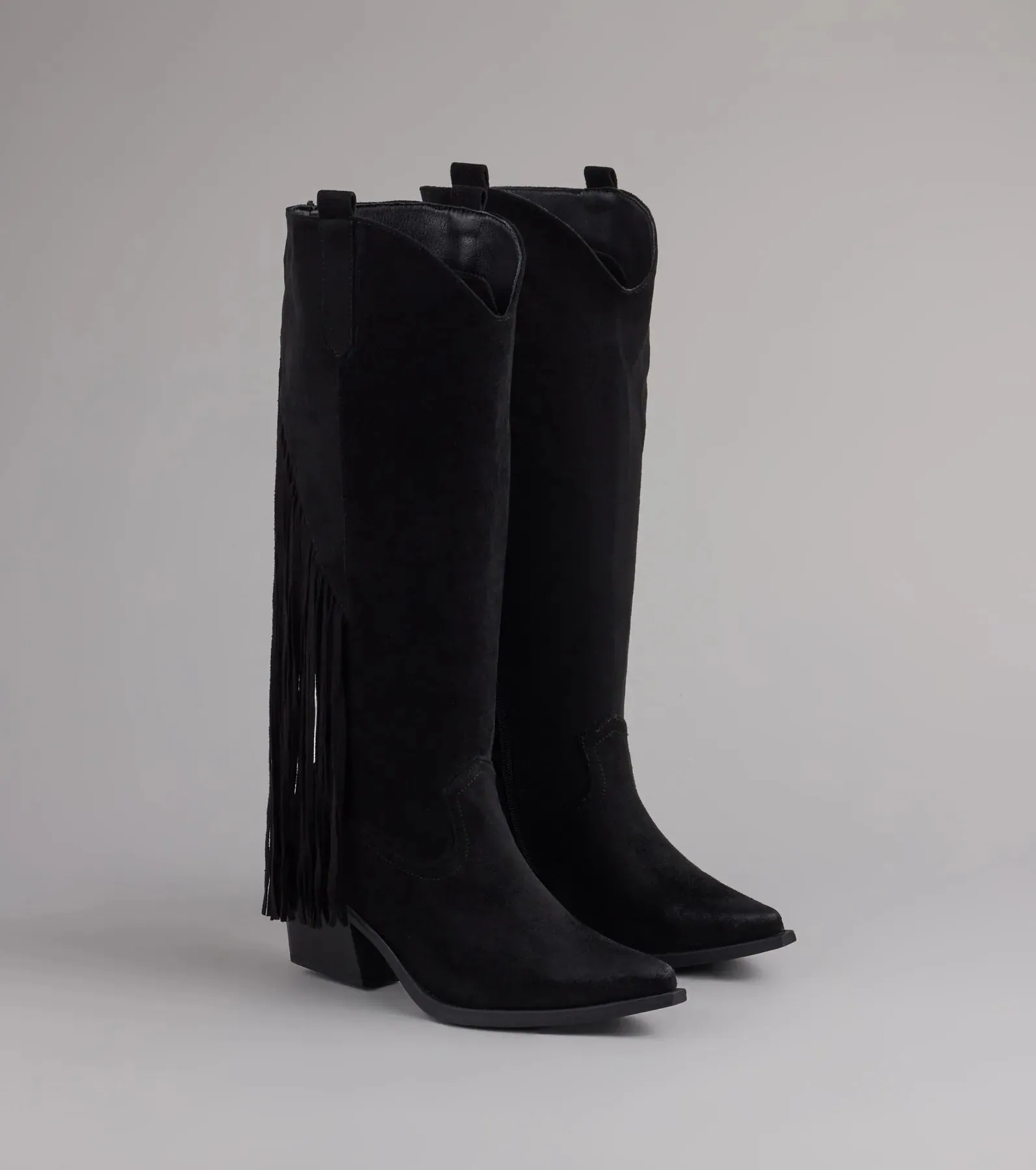 Trendy Strut Fringe Western Boots sold by Windsor