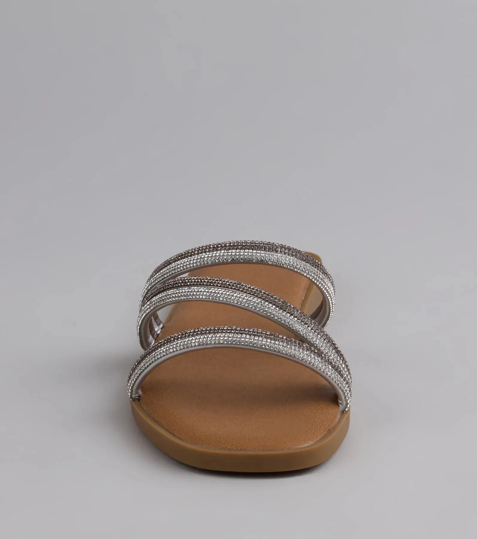 Sparkling Delight Rhinestone Strappy Sandals sold by Windsor product image thumbnail 3