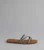 Sparkling Delight Rhinestone Strappy Sandals sold by Windsor