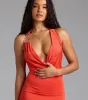 Alluring Sensation Halter Open Back Maxi Dress sold by Windsor