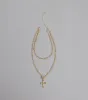 True Grace Layered Cross Necklace sold by Windsor