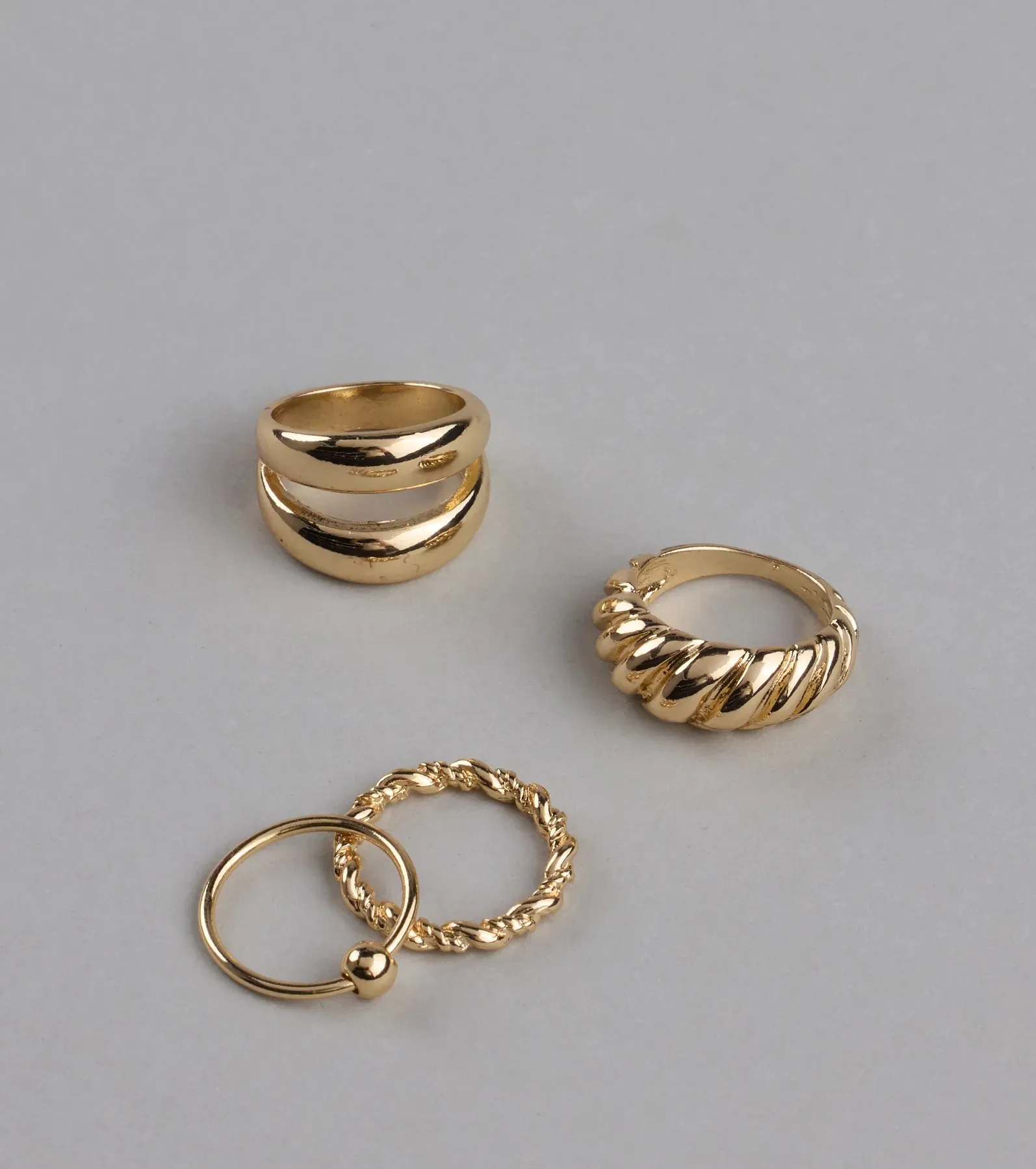 Infinite Style Four Pack Ring Set sold by Windsor