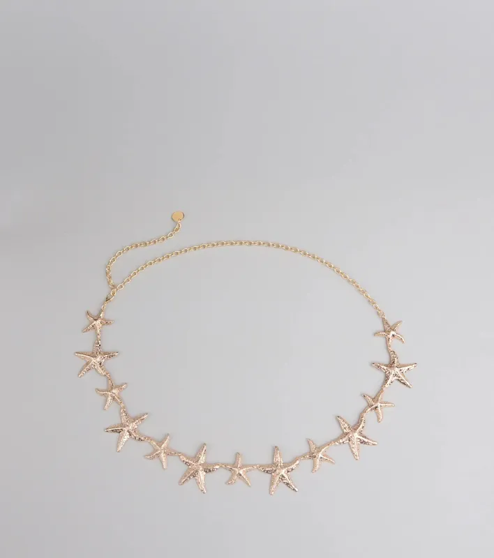 Mermaid Muse Starfish Chain Belt sold by Windsor