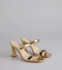 Chic Strut Strappy Block Heel Mules sold by Windsor