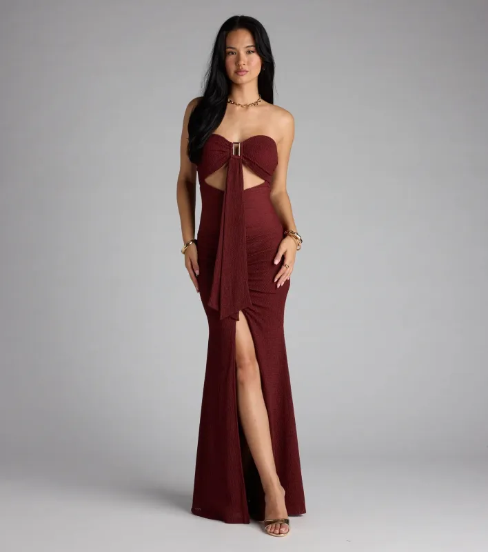 Wow Factor Cutout Maxi Dress sold by Windsor