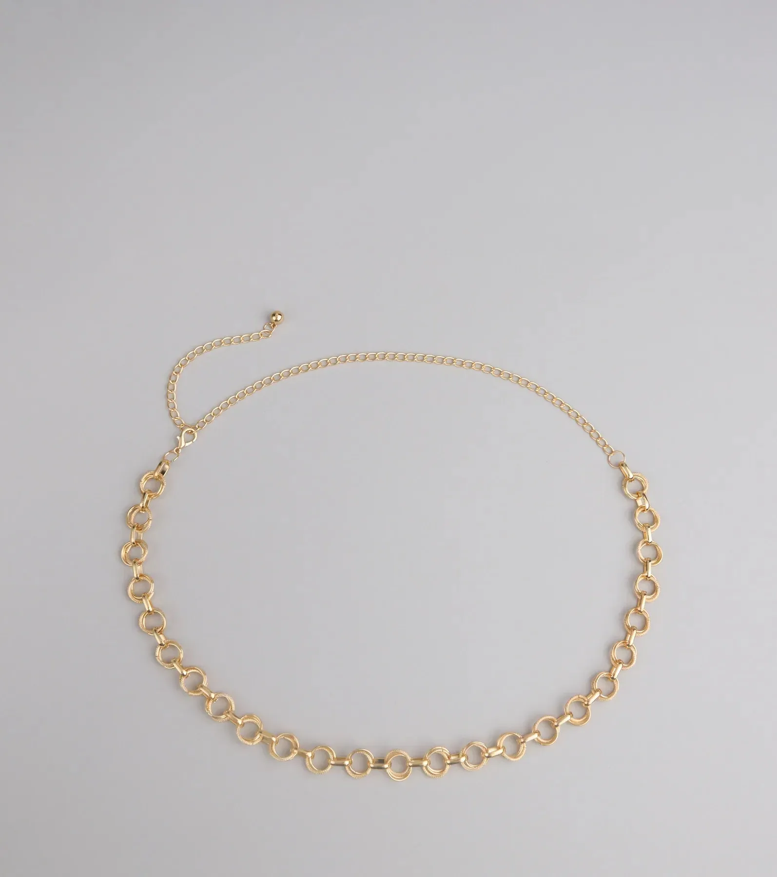 Linked Up Ring Chain Belt sold by Windsor