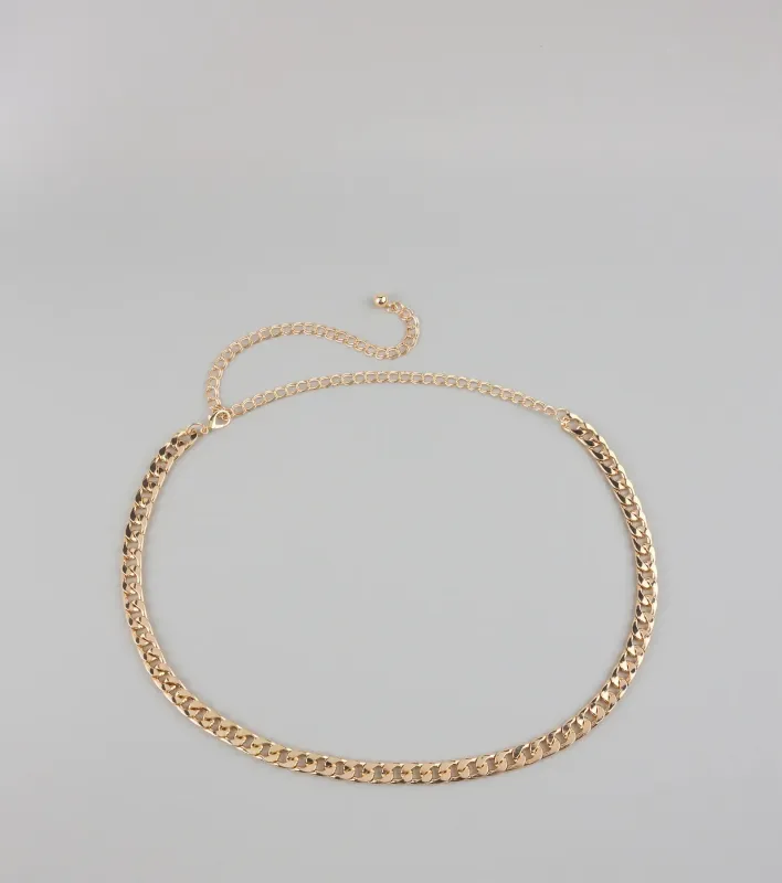 Classic Staple Cuban Chain-Link Belt sold by Windsor
