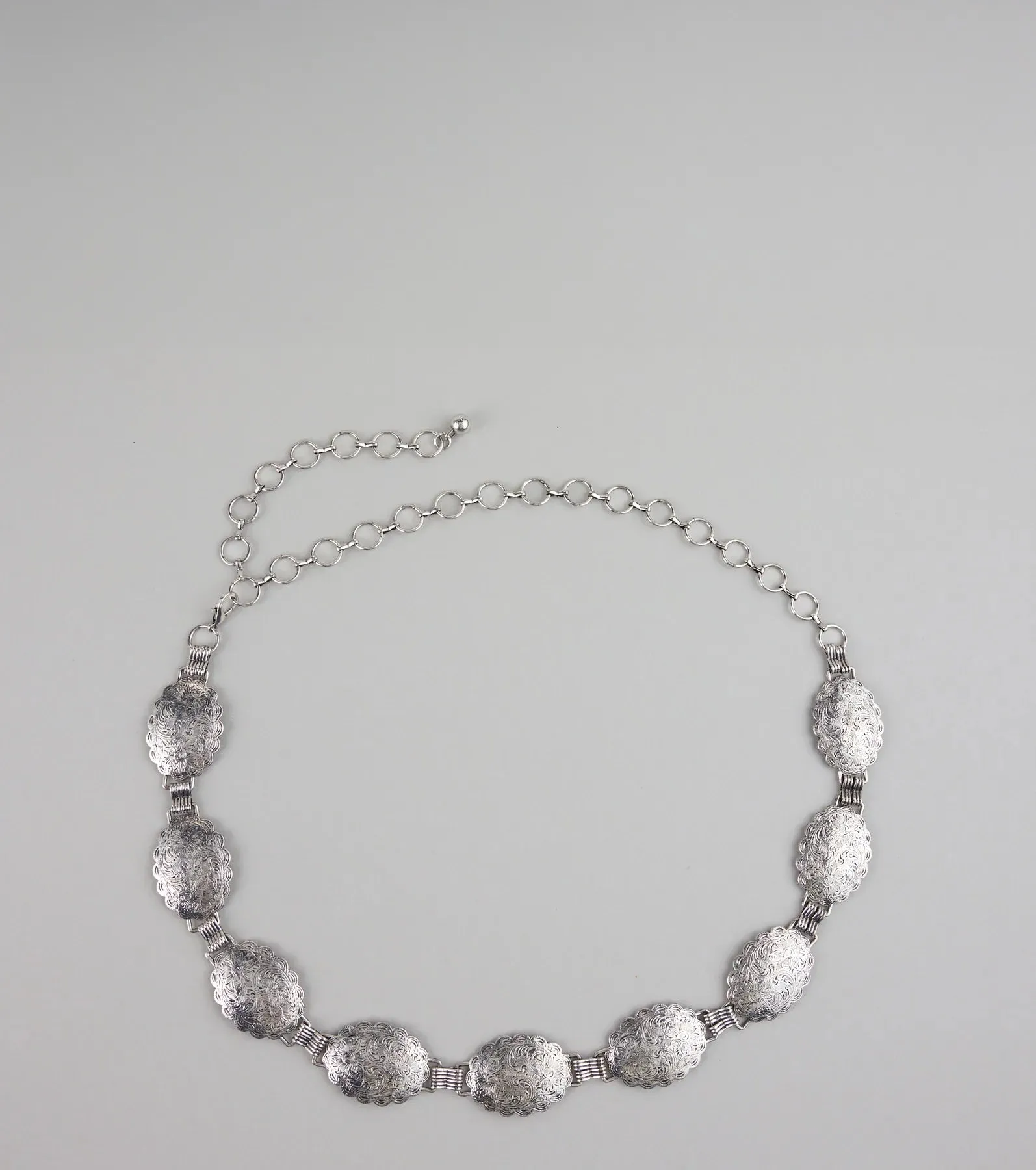 Gone Glam Concho Chain Belt sold by Windsor