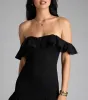 Definition Of Cute Off-The-Shoulder Mini Dress sold by Windsor
