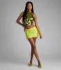 Prominent Shine Sequin Halter Crop Top sold by Windsor