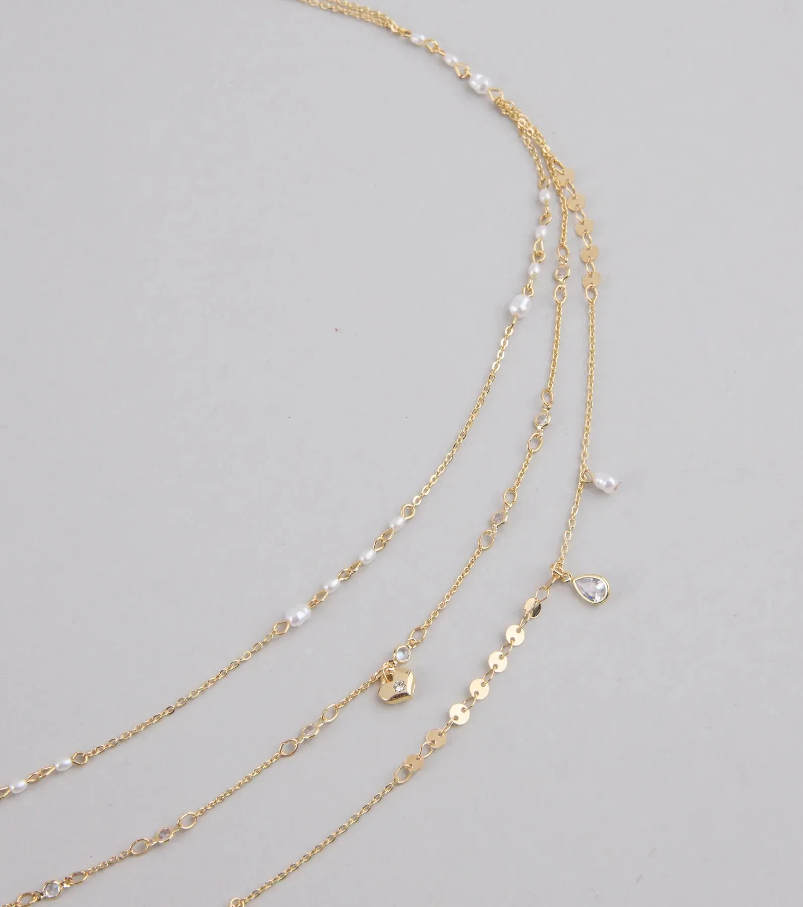 Casual Glamour Faux Pearl Belly Chain sold by Windsor product image thumbnail 2