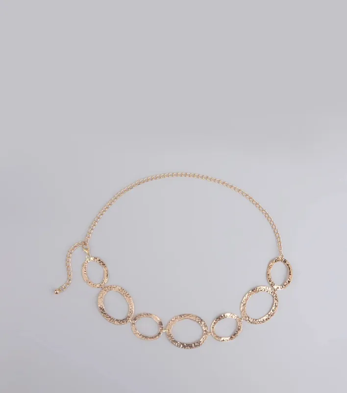 Trendy Element Oval Chain Belt sold by Windsor