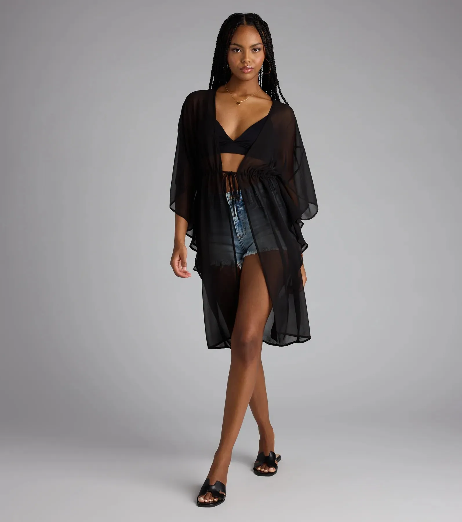 Destined For Sun Chiffon Kimono sold by Windsor product image thumbnail 5