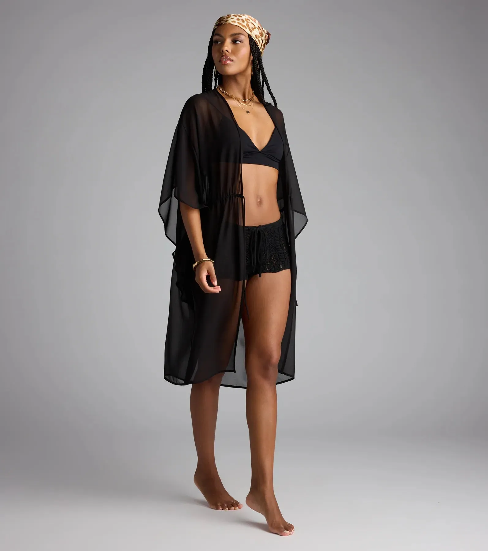 Destined For Sun Chiffon Kimono sold by Windsor product image thumbnail 4