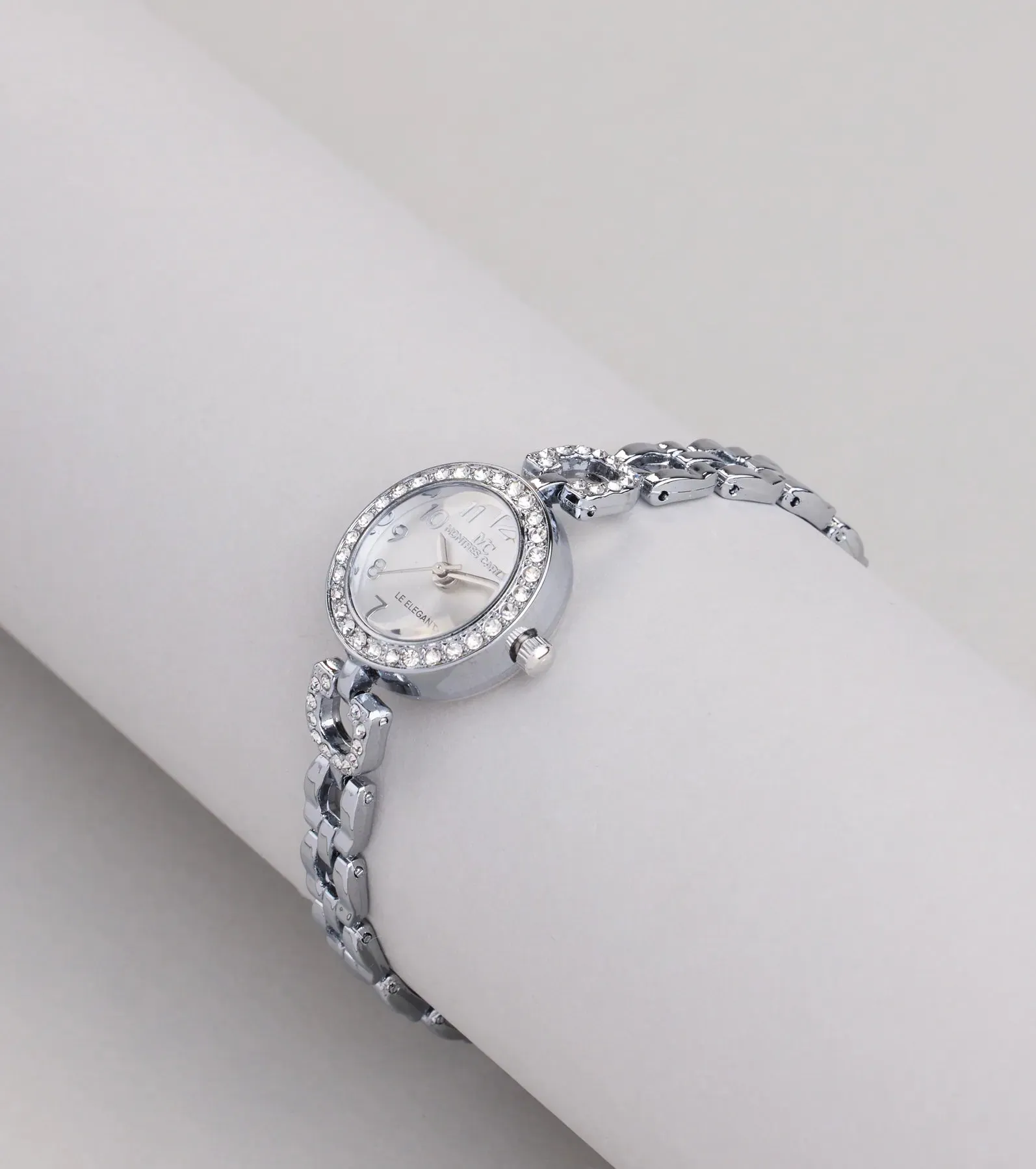 Time Will Tell Rhinestone Trim Watch sold by Windsor